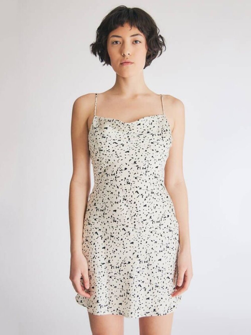 Which We Want Amy Mini Dress in Ivory - sz Medium